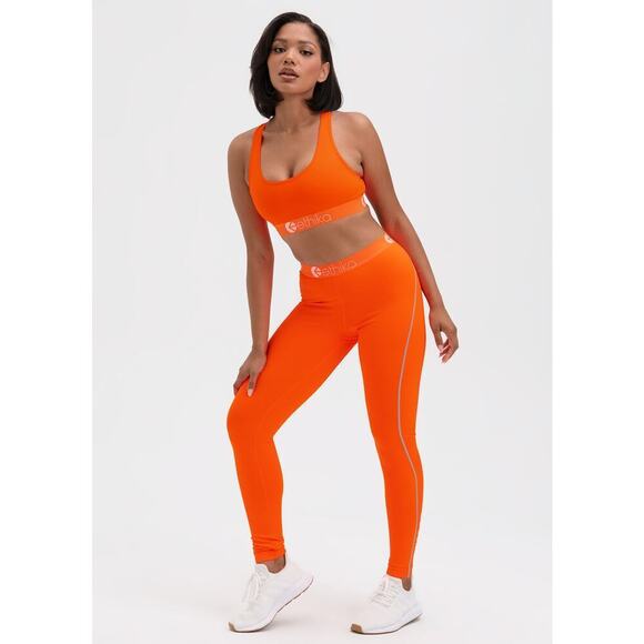 Ethika Orange Women's Leggings - Picture 1 of 12